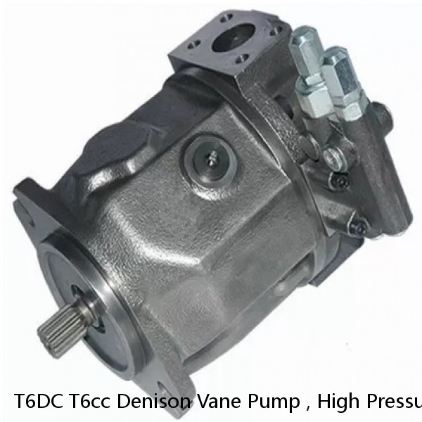 T6DC T6cc Denison Vane Pump , High Pressure Hydraulic Pump For Engineering