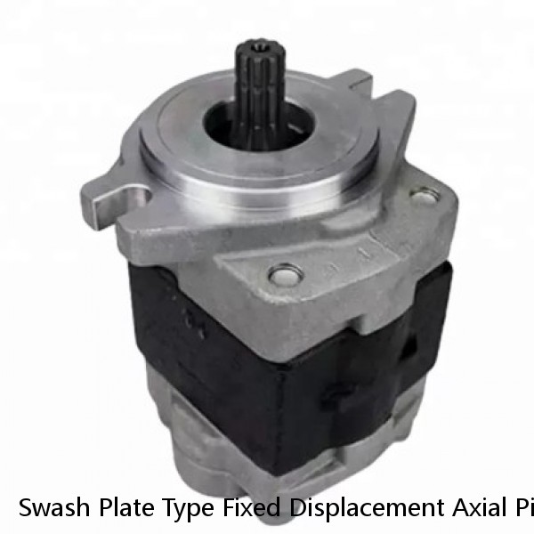 Swash Plate Type Fixed Displacement Axial Piston Pump With Low Noise Level