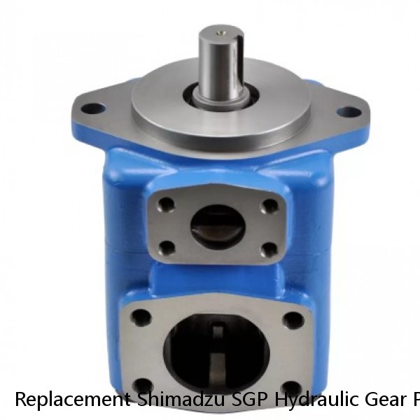 Replacement Shimadzu SGP Hydraulic Gear Pump With High Efficiency