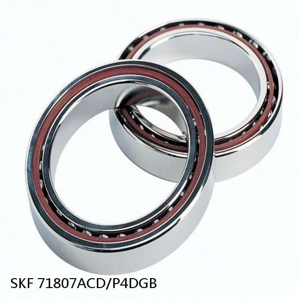 71807ACD/P4DGB SKF Super Precision,Super Precision Bearings,Super Precision Angular Contact,71800 Series,25 Degree Contact Angle