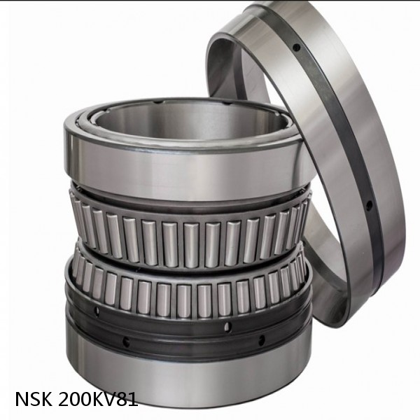 200KV81 NSK Four-Row Tapered Roller Bearing #1 small image