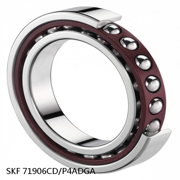 71906CD/P4ADGA SKF Super Precision,Super Precision Bearings,Super Precision Angular Contact,71900 Series,15 Degree Contact Angle #1 image