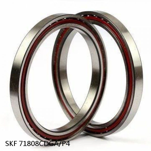 71808CDGA/P4 SKF Super Precision,Super Precision Bearings,Super Precision Angular Contact,71800 Series,15 Degree Contact Angle #1 image